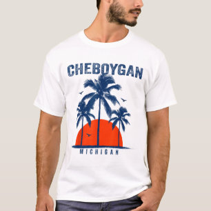 Camiseta Michigan Cheboygan Oceano Surfe Surfboard
