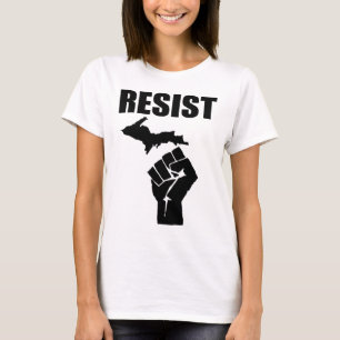 Camiseta Michigan Fist RESIST