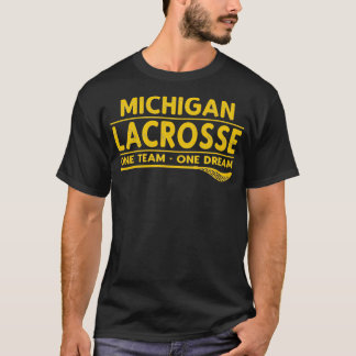 Camiseta Michigan Lacrosse One Team One Dream