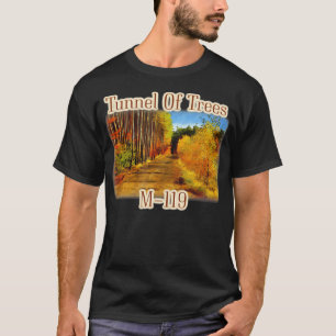 Camiseta Michigan Michigander Grandes Lagos Túnel De Árvore