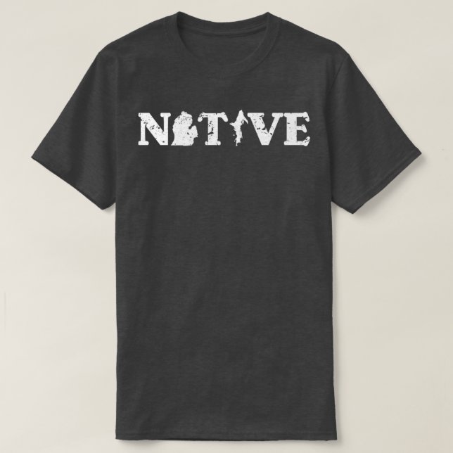 Camiseta Michigan Native (Frente do Design)