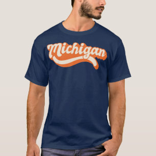 Camiseta Michigan Retro1