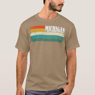 Camiseta Michigan Retro Vintage1