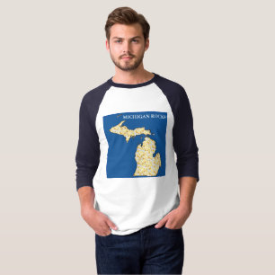 CAMISETA MICHIGAN ROCKS! 