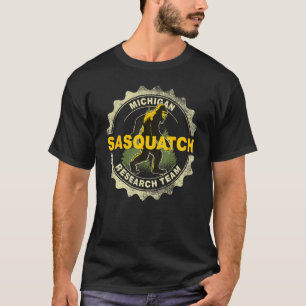 Camiseta Michigan Sasquatch Research Team faz fé