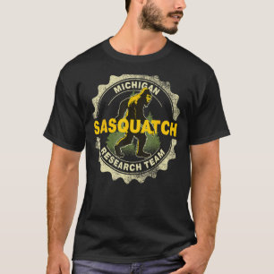 Camiseta Michigan Sasquatch Research Team faz fé
