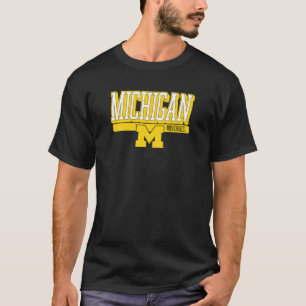 Camiseta Michigan Wolverines Shadow Navy Licença Oficial