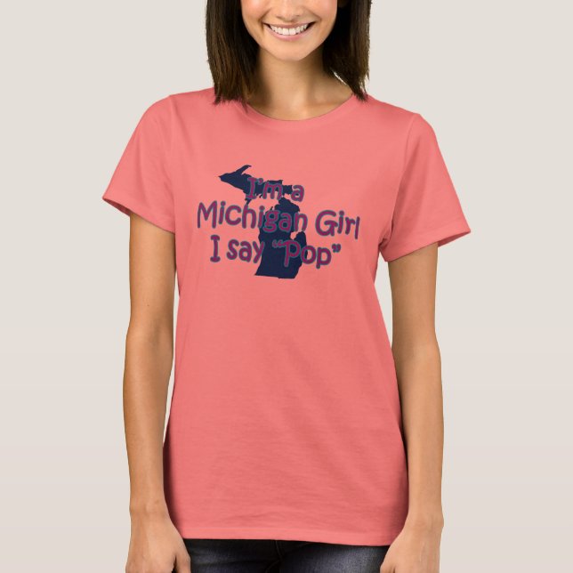 Camiseta michigangirpop (Frente)