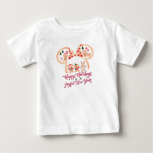 Camiseta Mickey & Amigos Melhor Natal de Todos Biscoito de 