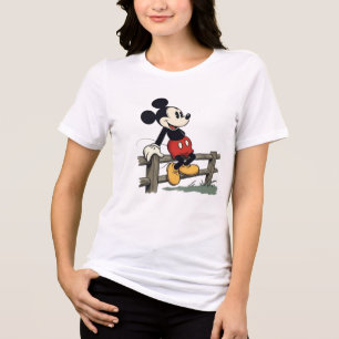 Camiseta Mickey está na cerca pacífica