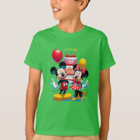 Mickey & Minnie Birthday Bash Celebration Tee