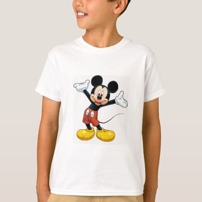 Camiseta "Mickey's Pumpkin Tee" (Frente)