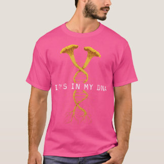 Camiseta Mícologia De Adn De Cogumelos Para Caçador De Cére