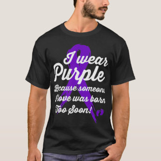 Camiseta Micro Preemie NICU Day Tee Dad Mom Strong Prematur