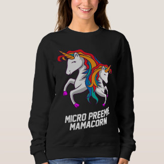Camiseta Micro Preemie NICU New Mom Unicorn Premature Birth