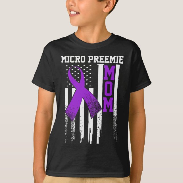 Camiseta Micro Preemie Nicu Nova Mãe Saudável Nascimento Pr (Frente)