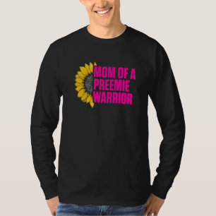 Camiseta Micro Preemie Nicu Nova Mãe Sunflower Prematuro Bi
