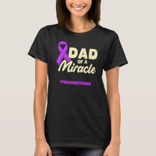 Camiseta Micro Preemie NICU Novo papai Milagre Nascimento P
