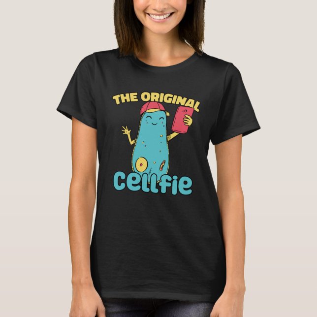Camiseta Microbiologia microbiologista bióloga célula cient (Frente)