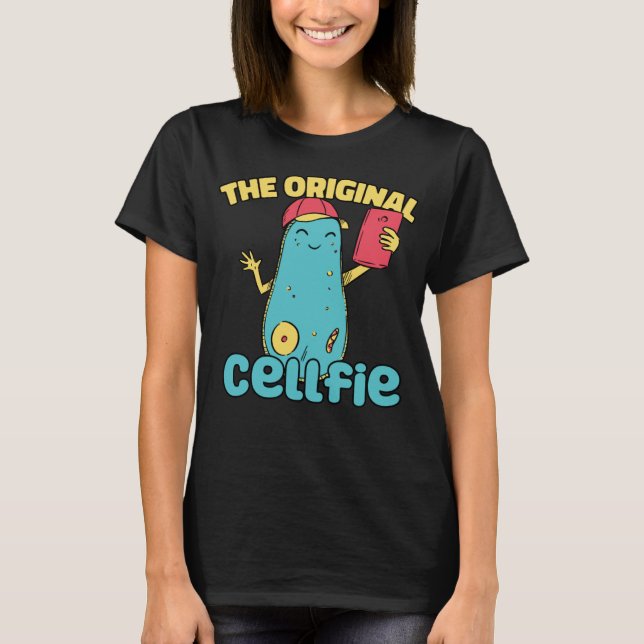 Camiseta Microbiologia microbiologista bióloga célula cient (Frente)