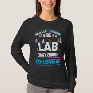 Camiseta Microbiologista Bioquímico Farmacêutico Trabalho L