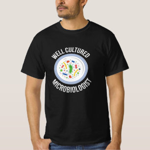 Camiseta Microbiologista de Cultura Química Microbiológic