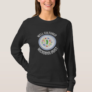 Camiseta Microbiologista de Cultura Química Microbiológic