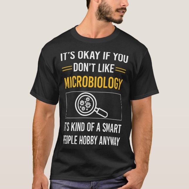 Camiseta Microbiologista de Microbiologia do Smart Pessoas (Frente)