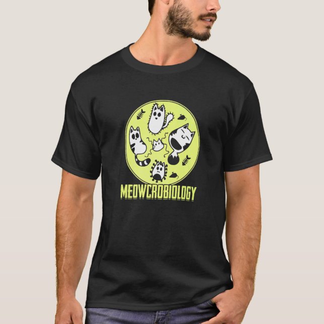 Camiseta Microbiologista Microrganismos Microrganismos (Frente)
