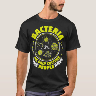 Camiseta Microbiólogo Bacteria Bióloga Microbio