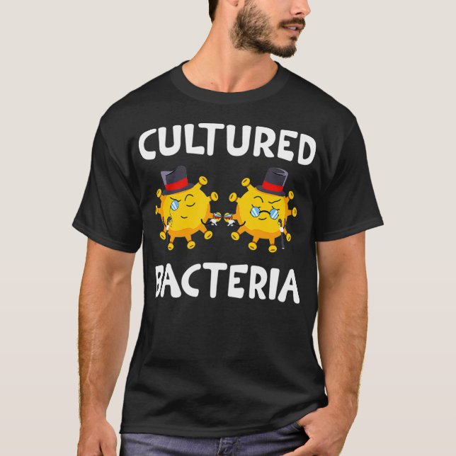 Camiseta Microbiólogo Laboratório de Microbiologia Teoria d (Frente)