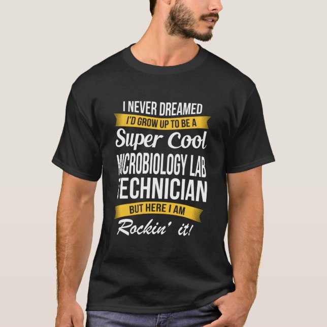 Camiseta Microbiology Lab Technician (Frente)
