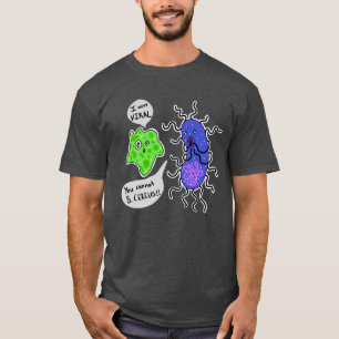 Camiseta Micróbios Virais