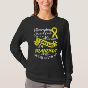 Camiseta Microcefalia Com Vovó Que Nunca Desiste De Ri