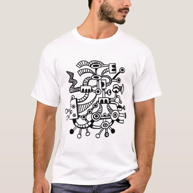 Camiseta Microcosmo Macrocosmo 02 - Preto (Frente)