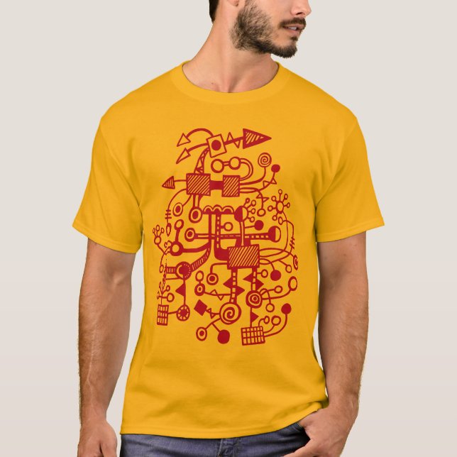 Camiseta Microcosmo Macrocosmo - Roxo (Frente)