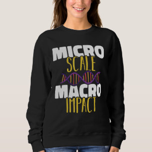 Camiseta Microescala Macro impact Microbiology Science Biol