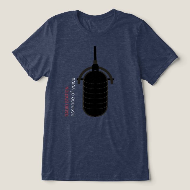 Camiseta Microfone (Design frontal)