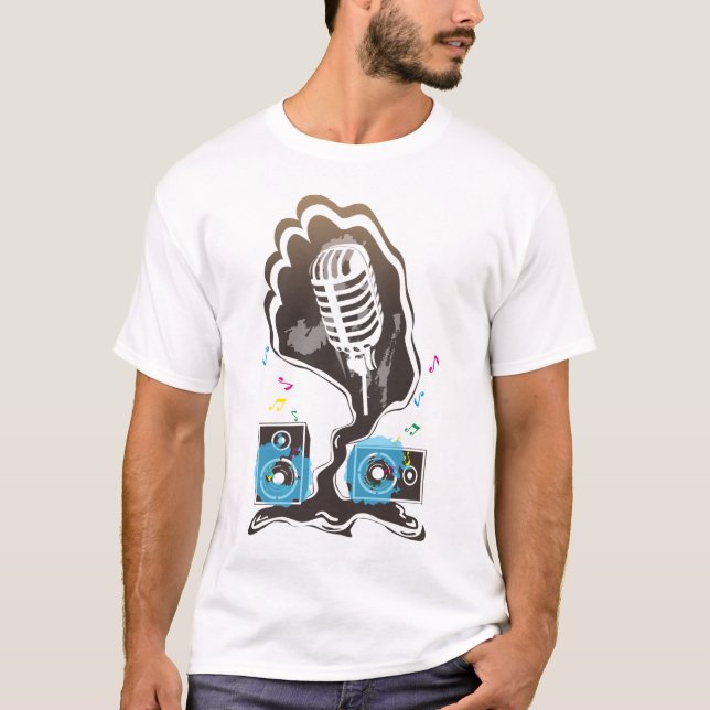 Camiseta Microfone (Frente)