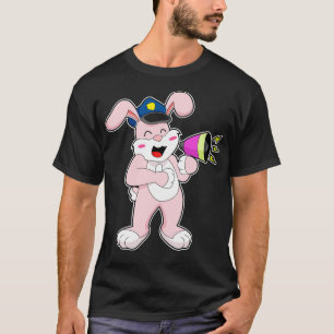 Camiseta Microfone da Polícia de Rabbit