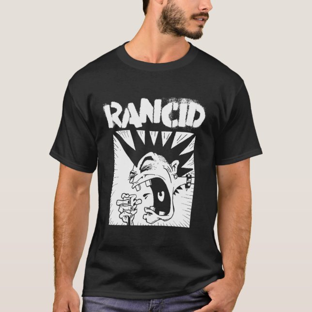 Camiseta Microfone de Merchandise Oficial Rancioso (Frente)