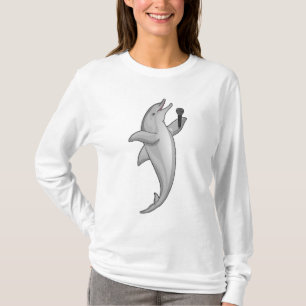 Camiseta Microfone Dolphin Singer