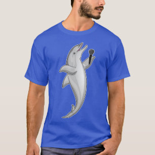 Camiseta Microfone Dolphin Singer
