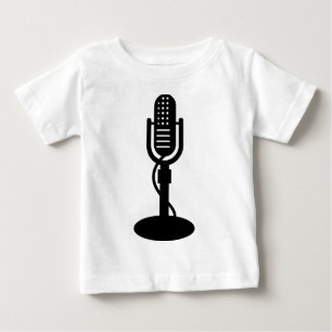 Camiseta Microfone - Preto