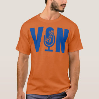 Camiseta Microfone Vin Scully Microfone 1