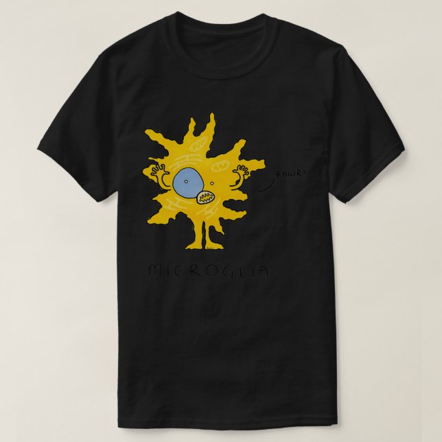 Camiseta Microglia (Frente do Design)