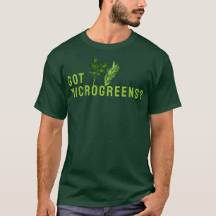 Camiseta Microgreens Gardening