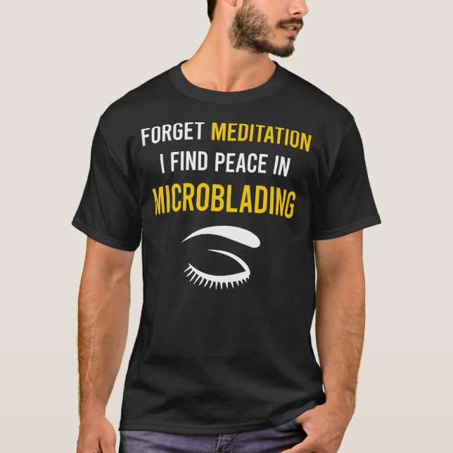 Camiseta Microlâmina de Meditação (Frente)