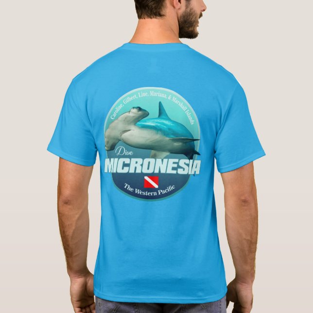 Camiseta Micronésia Dive (DD2) (Verso)