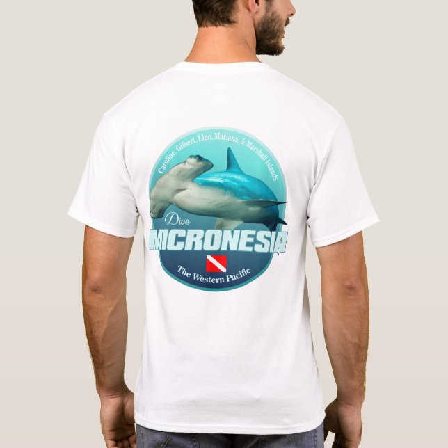 Camiseta Micronésia Dive (DD2) (Verso)